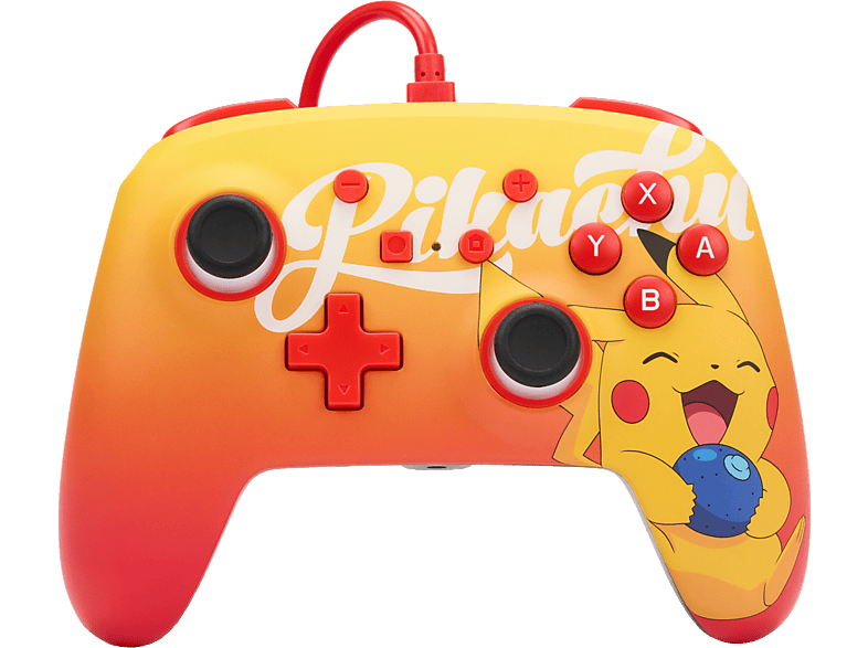 PowerA Enhanced Wired Controller Oran Berry Pikachu für Nintendo Switch