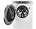 HOOVER H5DPB6106AMBC-S - Waschtrockner (10 kg, Weiss/Schwarz)