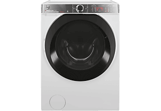 HOOVER H5DPB6106AMBC-S - Waschtrockner (10 kg, Weiss/Schwarz)