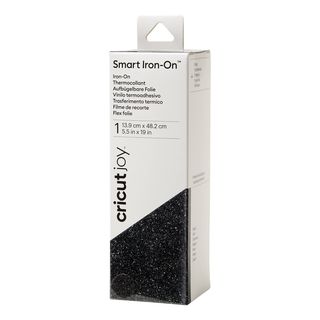 CRICUT Smart Iron-ON - Pellicola termoadesiva (nero glitterato)