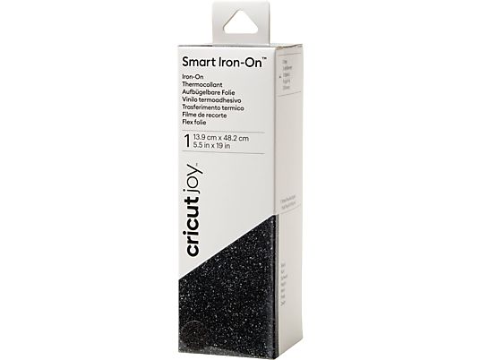 CRICUT Smart Iron-ON - Pellicola termoadesiva (Nero glitter)