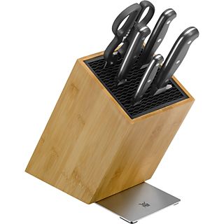 WMF 1882159992 - Set di coltelli di prima classe plus (Nero/acciaio temperato)