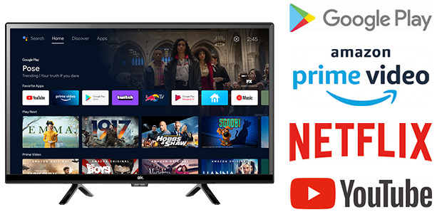 OK. ODL 24951HC-TAB 24" FULL LED Smart HD-ready - HD ready - Led-tv - 24 inch
