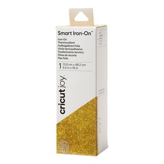 CRICUT Smart Iron-ON - Pellicola termoadesiva (oro glitterato)