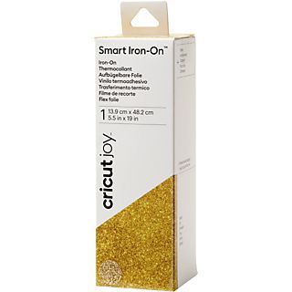 CRICUT Smart Iron-ON - Pellicola termoadesiva (Oro glitter)