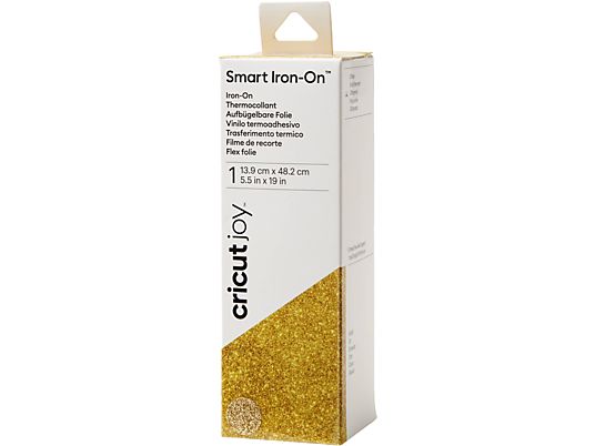 CRICUT Smart Iron-ON - Pellicola termoadesiva (Oro glitter)