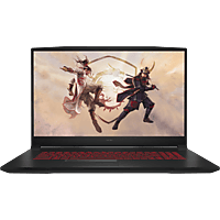 MSI Gaming Notebook Katana GF76 12UGSZOK-806, i7-12700H, 32GB DDR5 RAM, 1TB SSD, RTX3070 Ti, 17.3 Zoll FHD 144Hz, Core Black