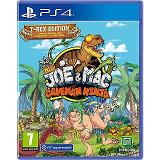 New Joe & Mac: Caveman Ninja: T-Rex Edition | PlayStation 4