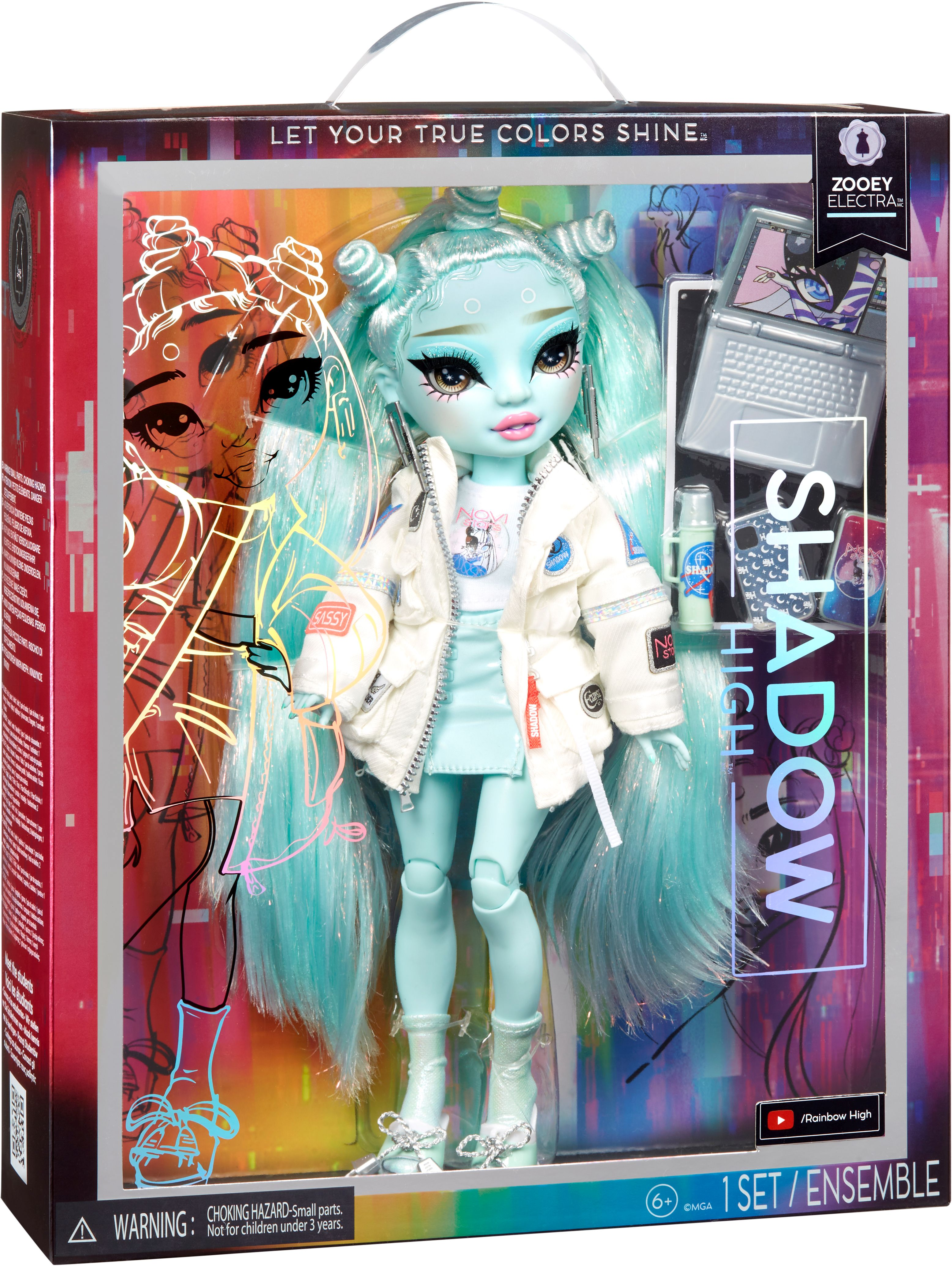 MGA ENTERTAINMENT Shadow High S23 Fashion Doll- SF Spielzeugpuppe Grün