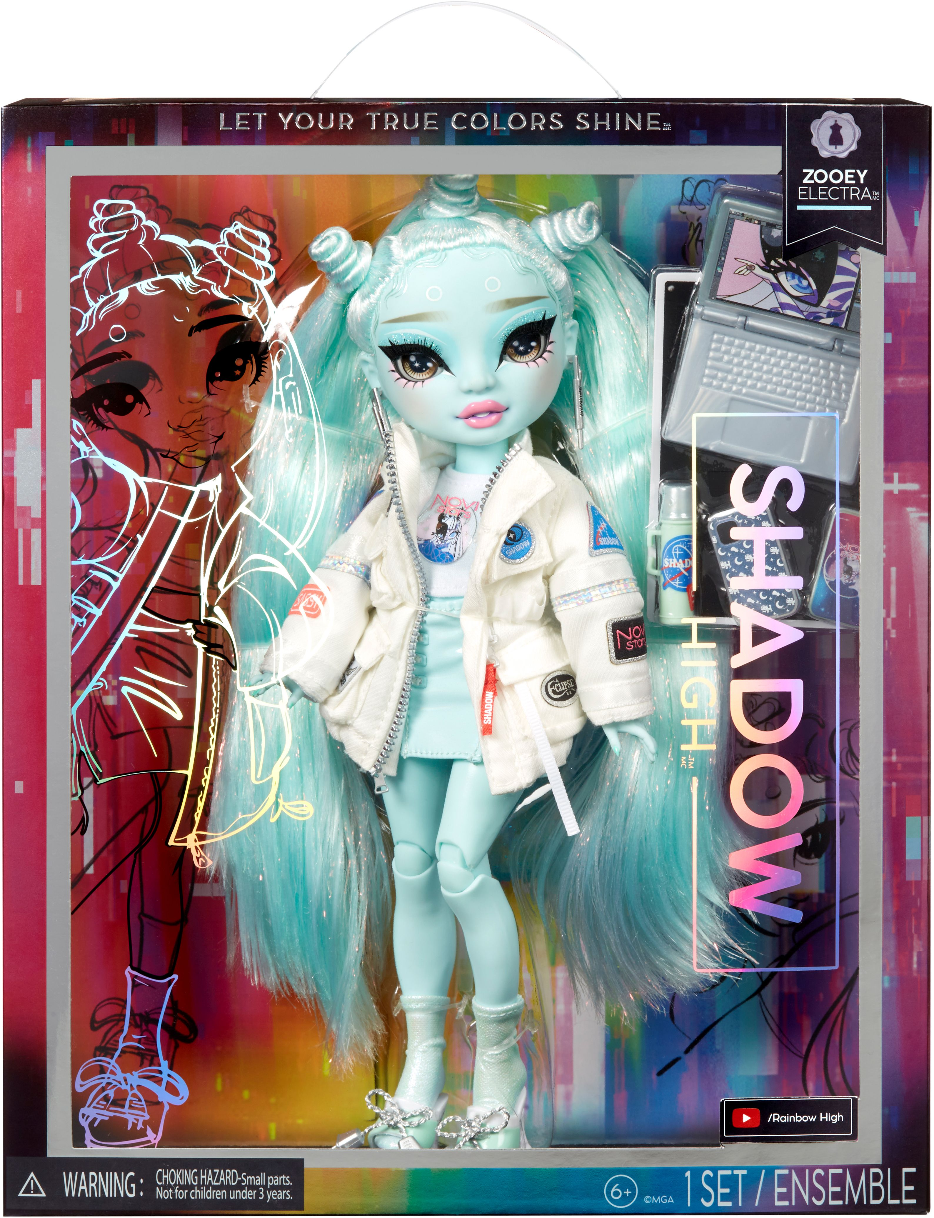 MGA ENTERTAINMENT Shadow High S23 Fashion Doll- SF Spielzeugpuppe Grün