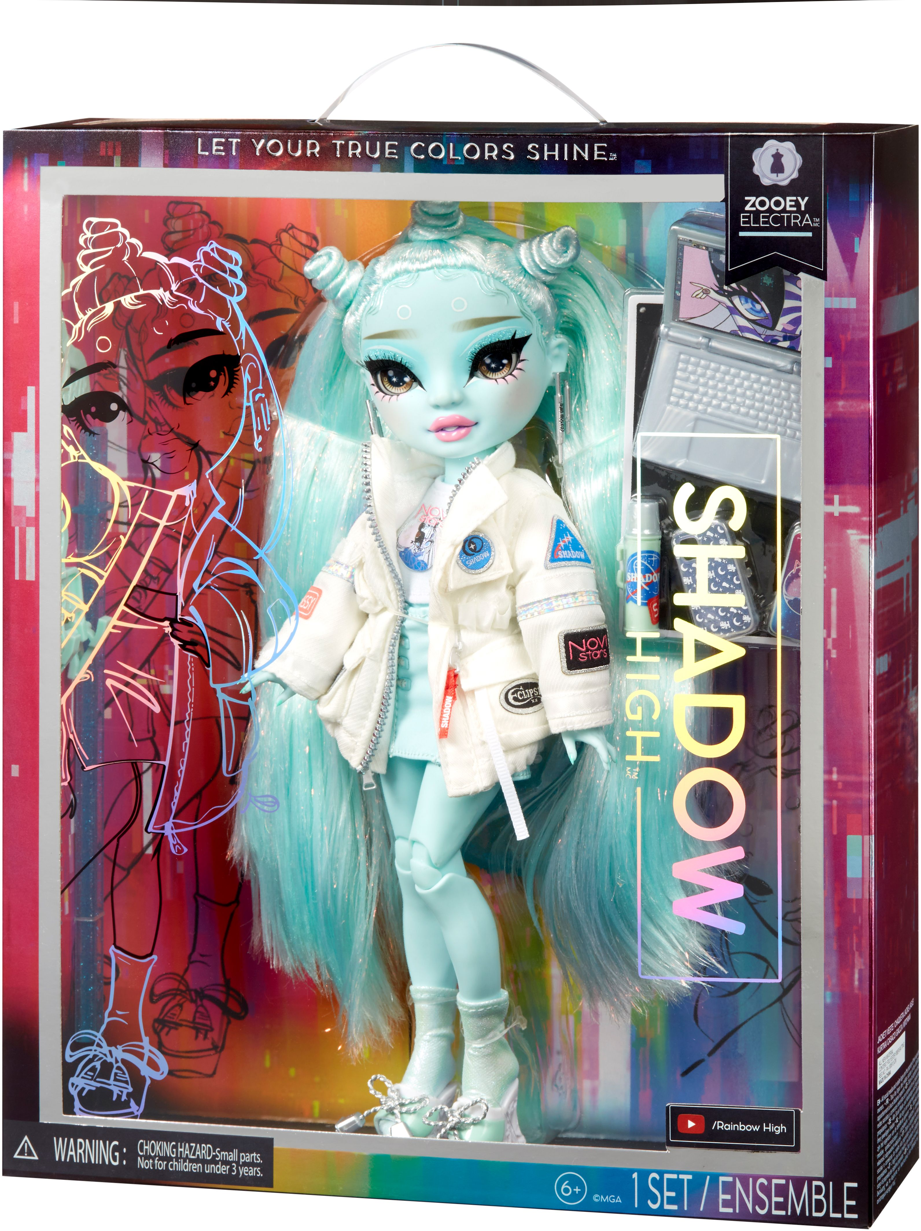 MGA ENTERTAINMENT Shadow High S23 Fashion Doll- SF Spielzeugpuppe Grün