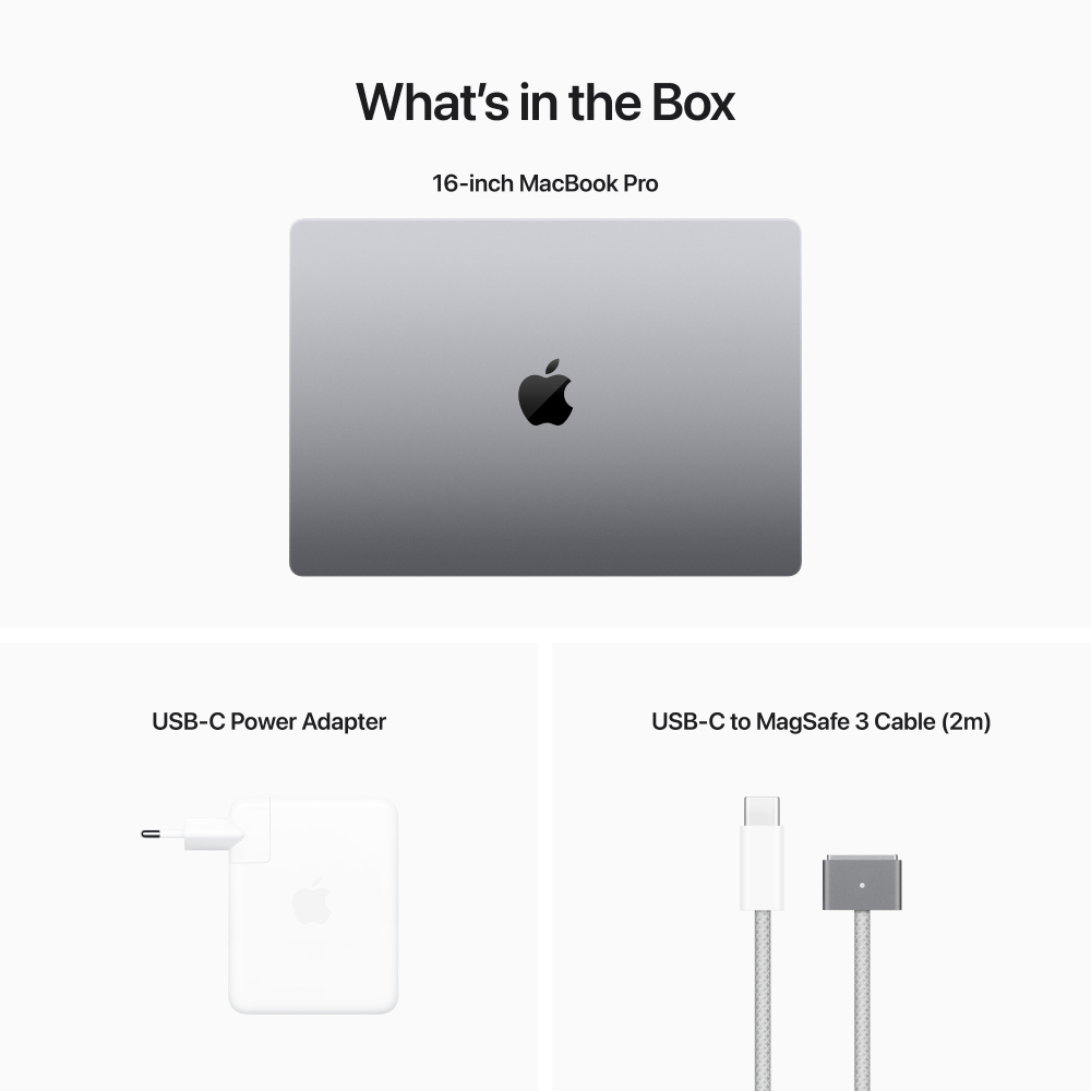 APPLE MacBook Pro 16" M2 Pro 1 TB Space Gray QWERTZU (MNW93SM/A)