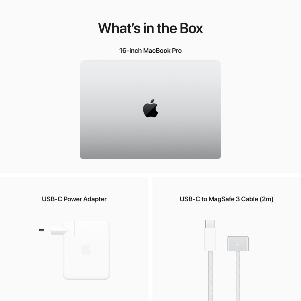 APPLE MacBook Pro 16" M2 Max 1 TB Silver QWERTZU (MNWE3SM/A)