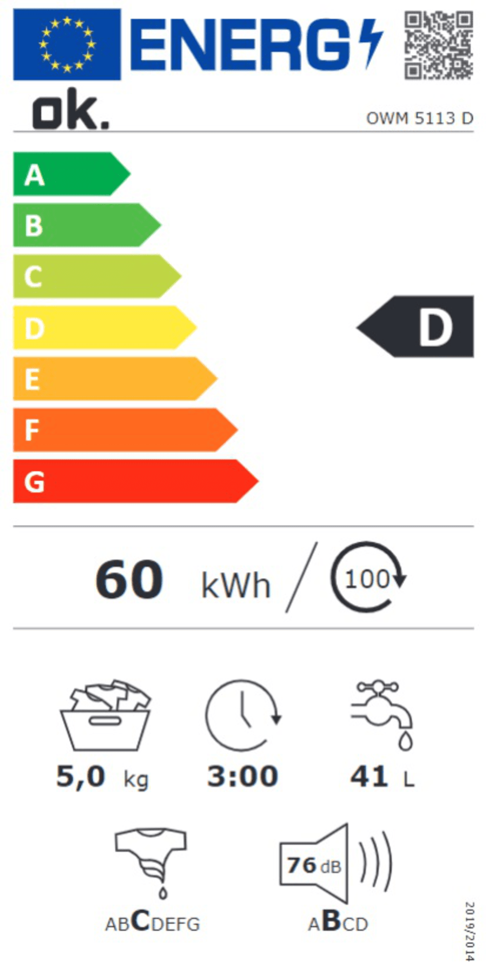 LAVADORA 1000 RPM BLANCA D 5 KG - Ferayu