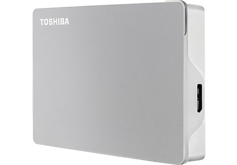 Festplatte TOSHIBA Canvio Flex Festplatte, 4 TB HDD, 2,5 Zoll, extern,  Silver | MediaMarkt