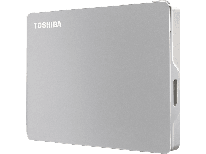 TOSHIBA Canvio Flex Festplatte, 2 TB HDD, 2,5 Zoll, extern, Silver