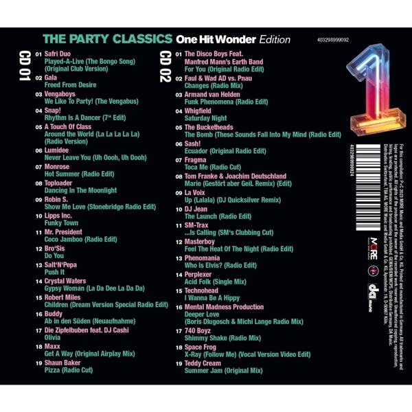 VARIOUS - The Party Classics-One Hit Wonder Edition  - (CD)