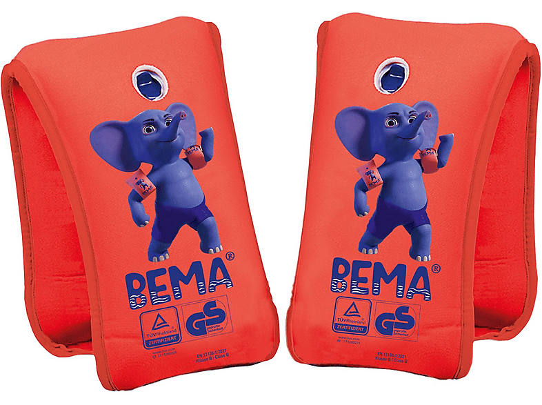 MEMA BEMA® Schwimmfluegel Sensitive Schwimmflügel Orange/Blau