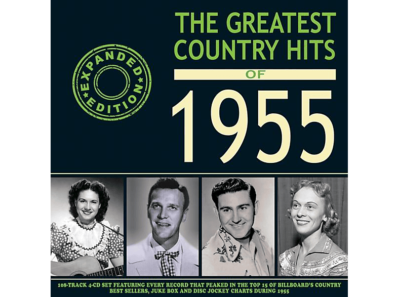 VARIOUS GREATEST COUNTRY HITS OF 1955 (CD) VARIOUS auf CD online