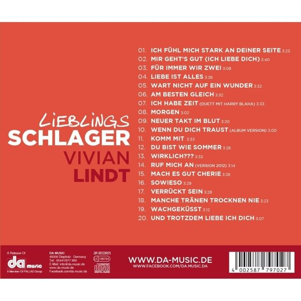 Vivian Lindt | Lieblingsschlager - (CD) Vivian Lindt auf CD online kaufen |  SATURN