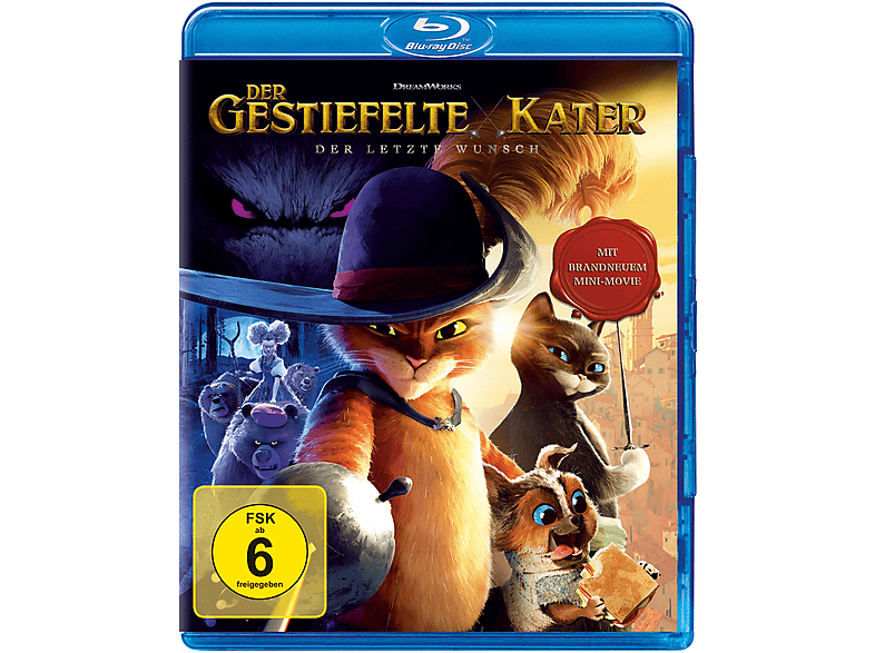 Der Gestiefelte Kater: Der letzte Wunsch Blu-ray (FSK: 6)