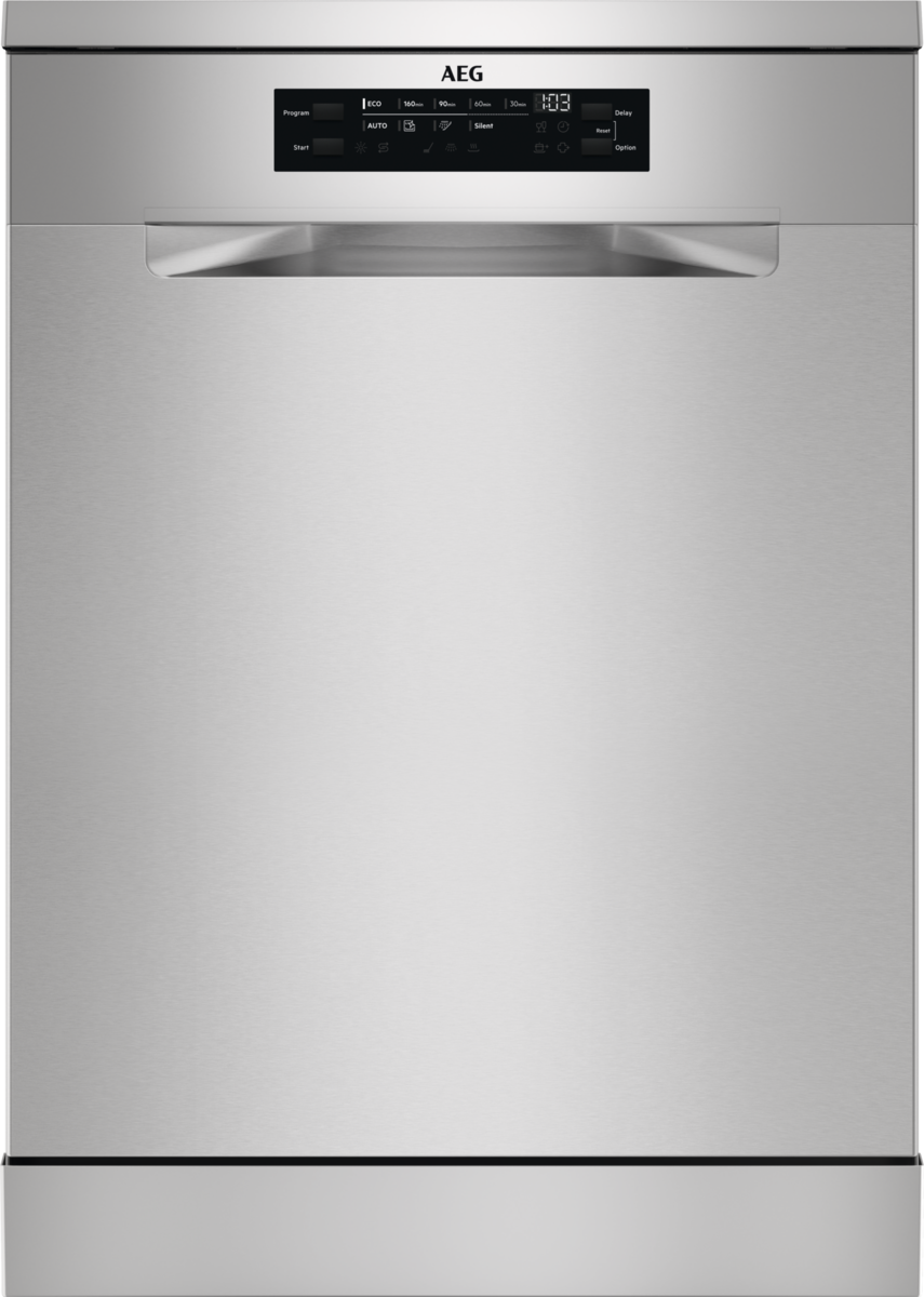 AEG FFB73717PM mosogatógép MaxiFlex 15 ter, inverter, AirDry, LED kijelző, 9 pr., 4 hőm