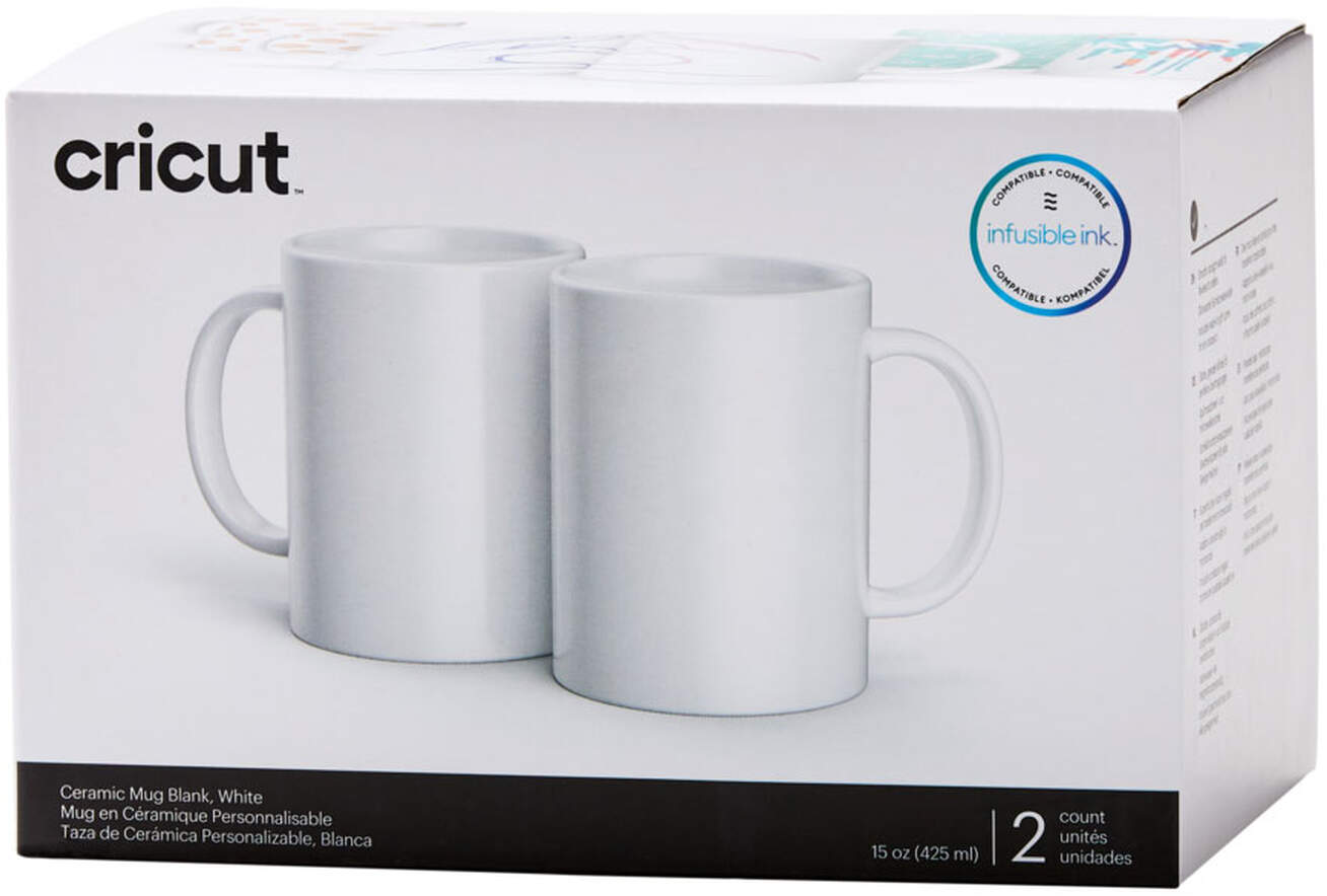 CRICUT 2007823 - Mug en céramique (Blanc)