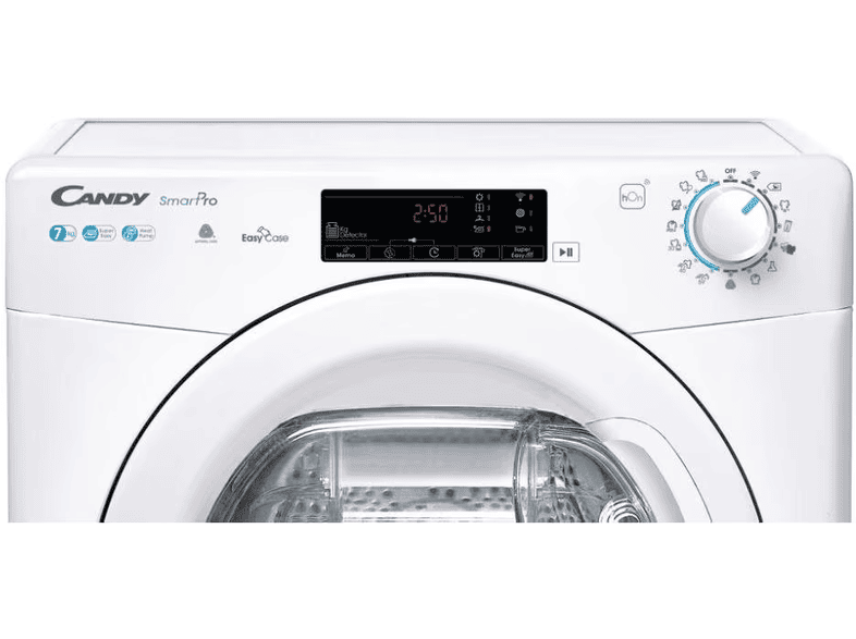 Sèche-linge CANDY 7kg CSOE H7A2TE-S