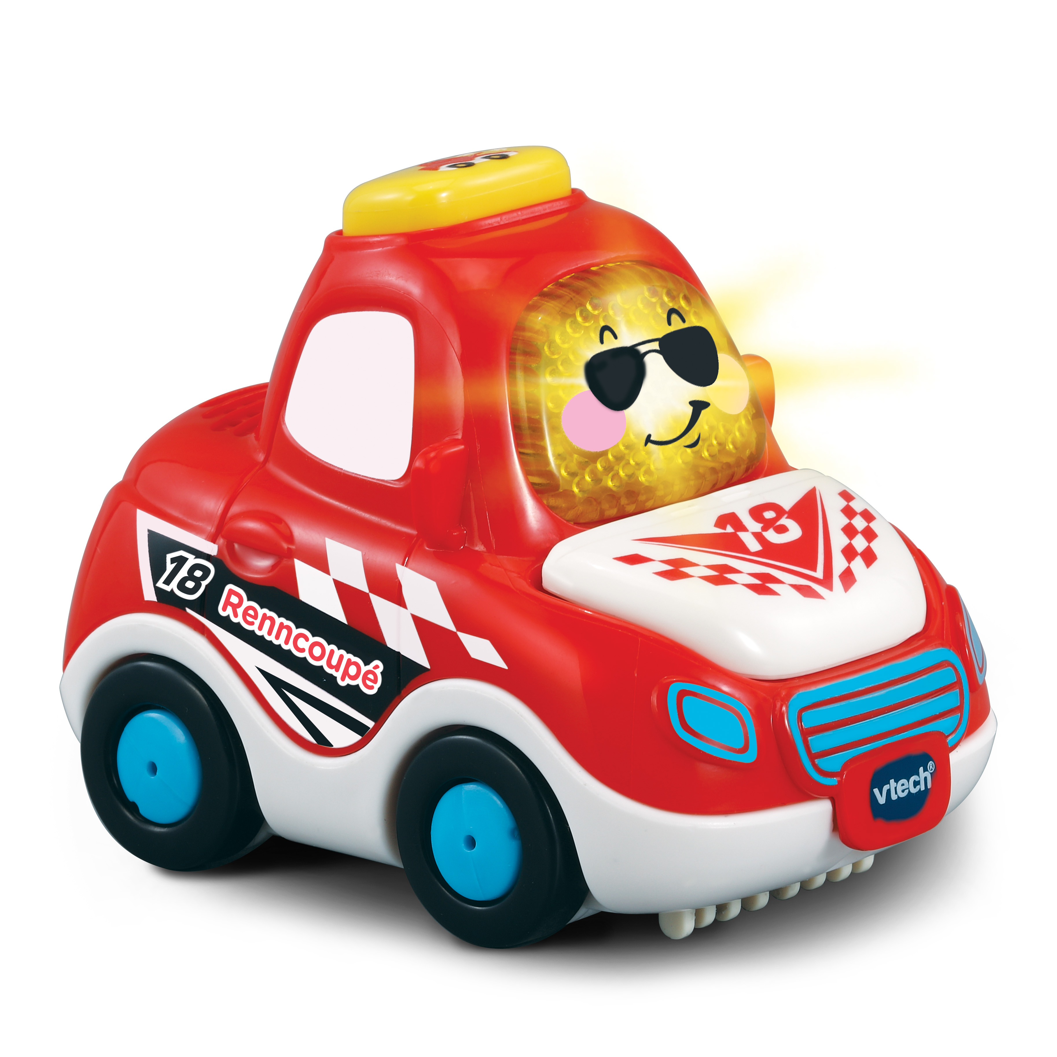 VTECH Tut Tut Baby Flitzer - 4-in-1-Rampe Spielset, Mehrfarbig