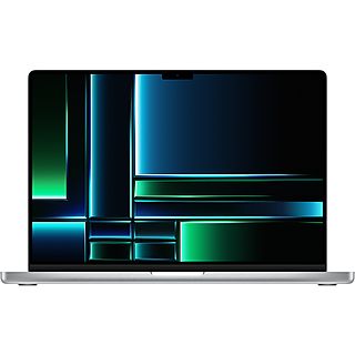APPLE MacBook Pro 16 Zoll, M2 Pro Chip 12-Core und 19-Core GPU, 16GB RAM, 512GB SSD, Silber (MNWC3D/A)