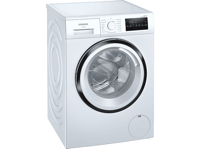 Waschmaschine (8 WM14NKECO3 kg, | iQ300 Waschmaschine MediaMarkt A) SIEMENS 1400 U/Min.,