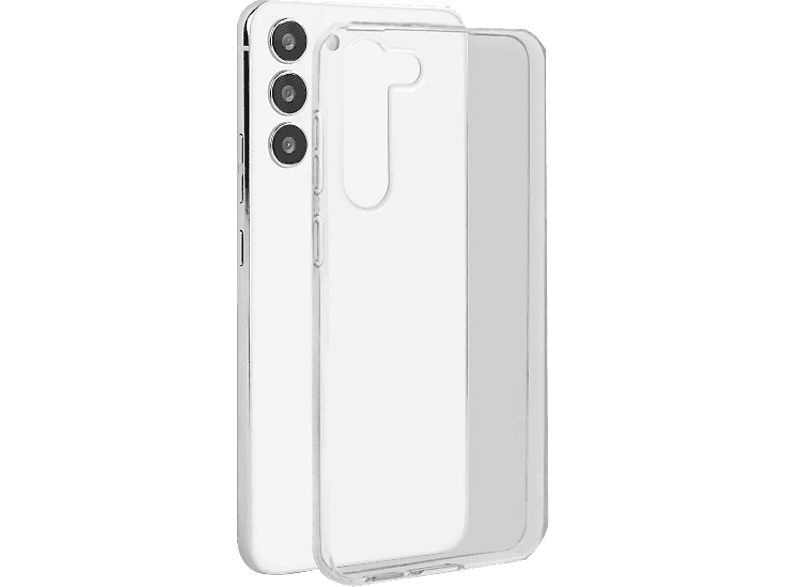 Funda móvil - ISY ISC 1031, Samsung Galaxy S23, Trasera, Transparente