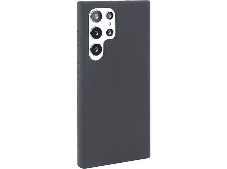 Funda móvil - ISY ISC 2032, Samsung Galaxy S23 Ultra, Trasera, Silicona, Negro