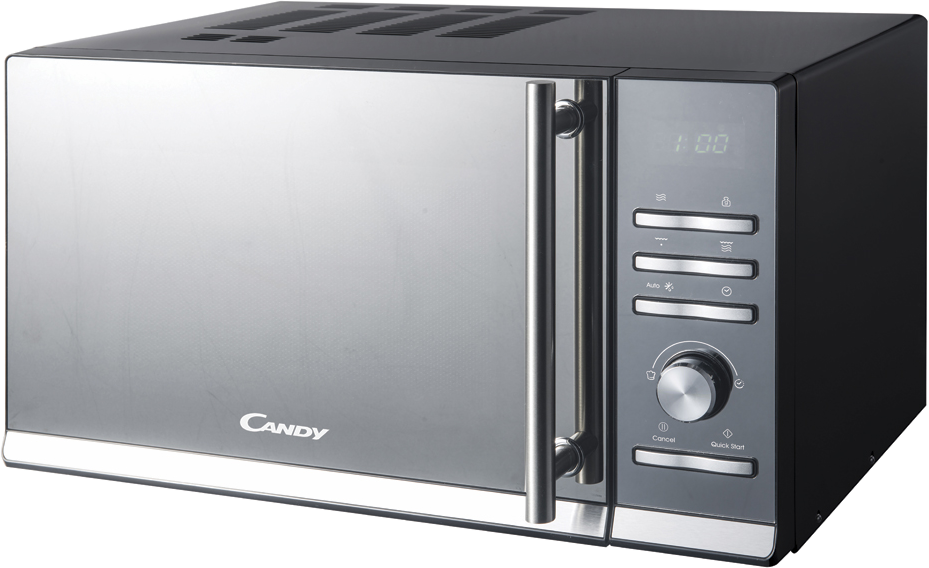 CANDY CMGE 20BS grilles mikrohullámú sütő 20l, 700 W/900 W, 6 fokozat, elektronikus vezérlés, fekete
