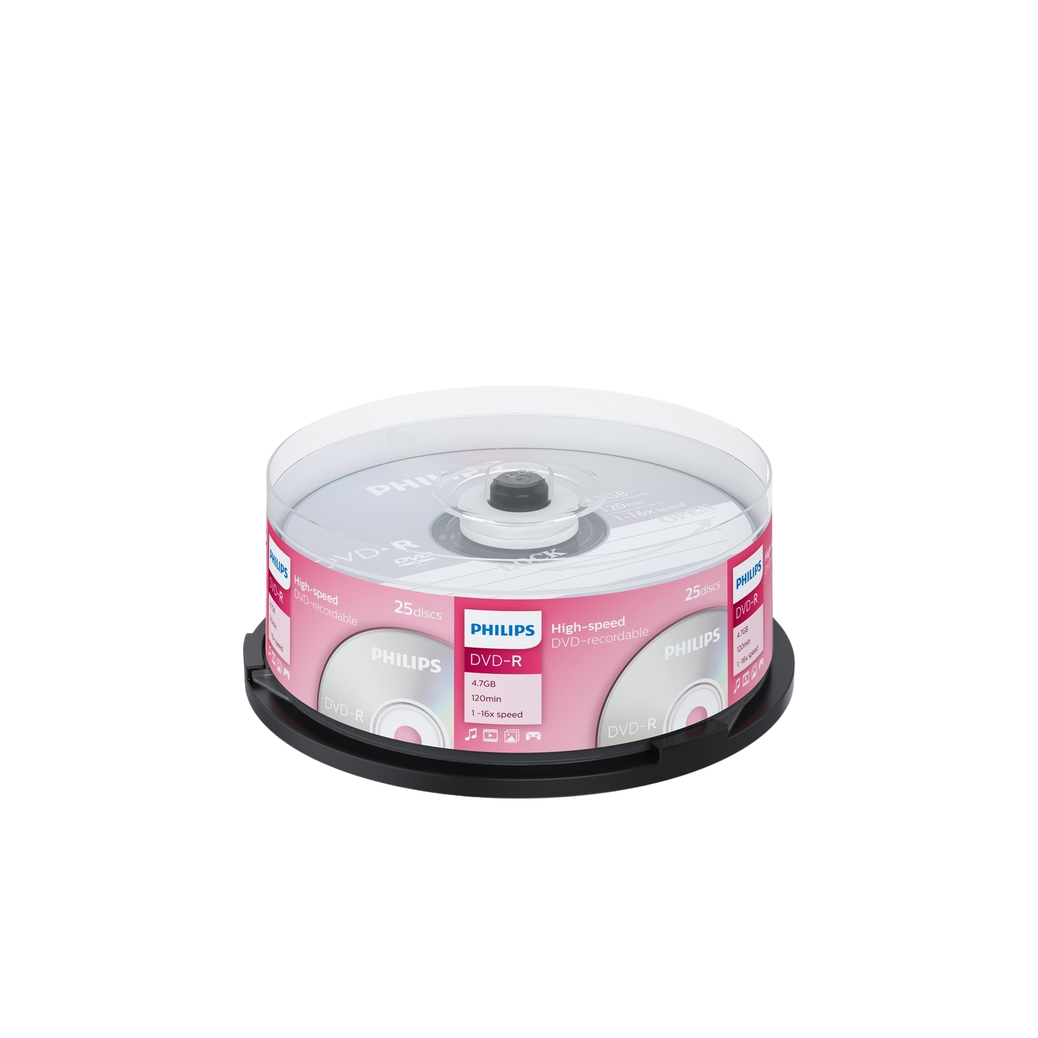 Philips Dvd-r 47gb 16x Sp (25)
