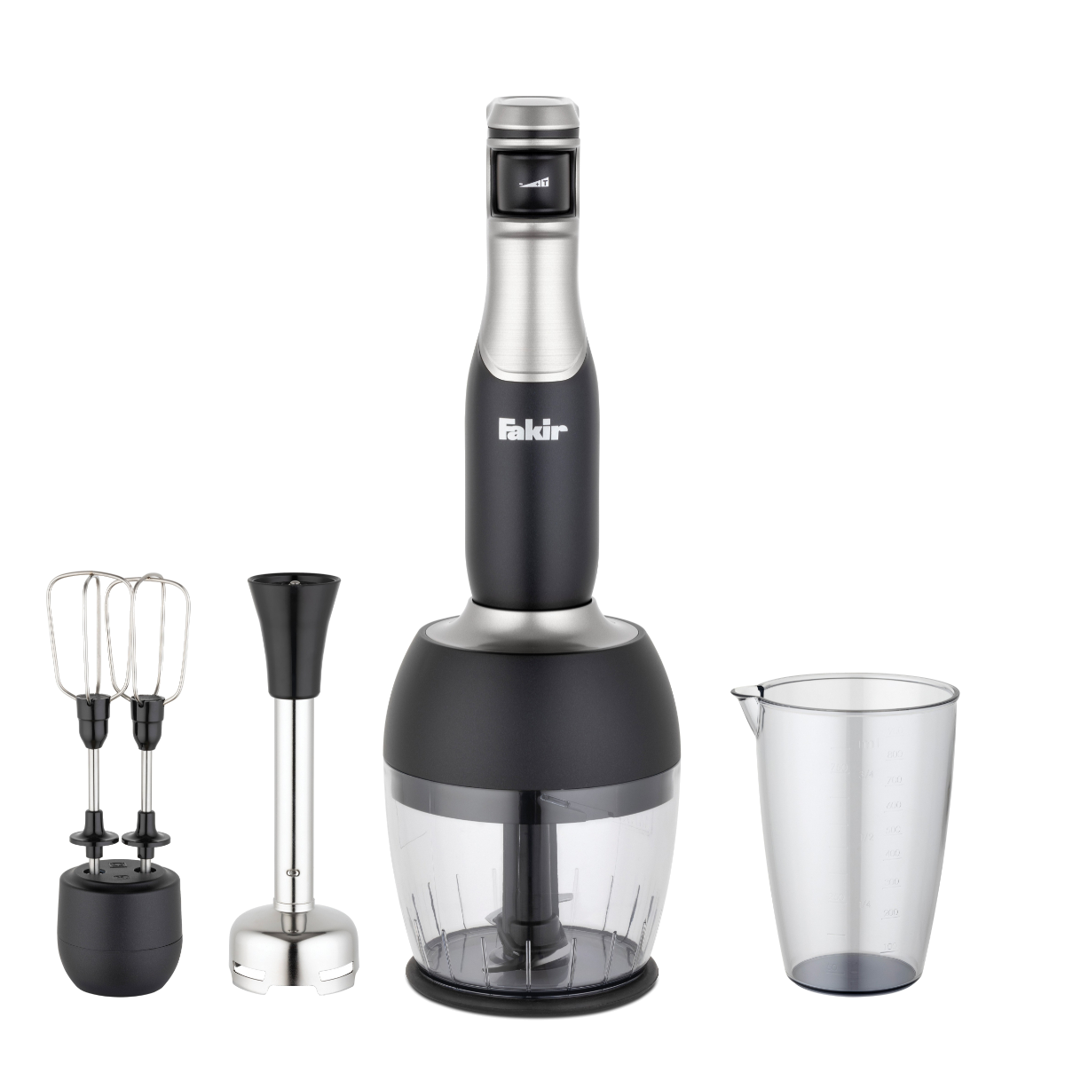 FAKIR Speed Lucca BS Blender Set Siyah Gümüş