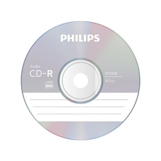 PHILIPS CD-R80 Audio Jewel Case 5Pack