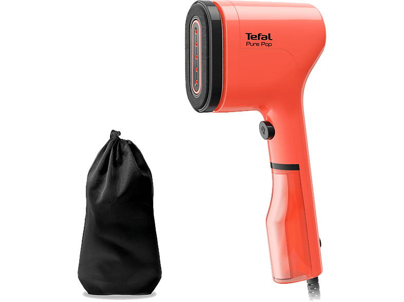 Tefal DT2022 Pure Pop Dampfbürste (0, 1300 Watt, 70 ml Wassertank, Korallenrot)