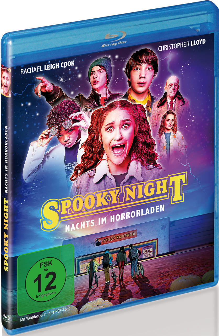 Spooky Night Blu-ray-Disc-Cover, verschiedene Personen.