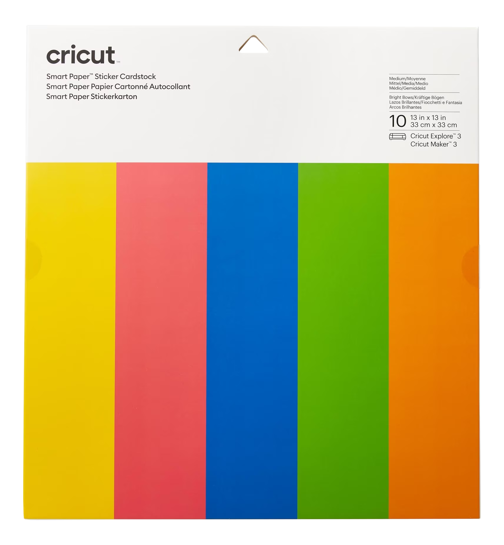 CRICUT Smart Paper - Farbkarton (Mehrfarbig)