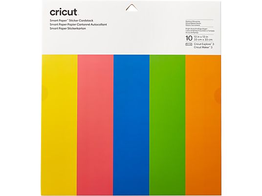 CRICUT Smart Paper - Cartone colorato (Multicolore)
