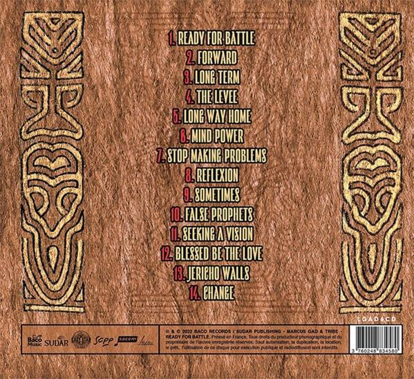 Marcus Gad - Ready For Battle  - (CD)