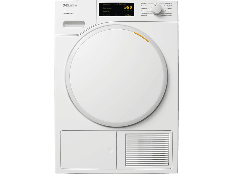 Lotosweiß) Wärmepumpentrockner A+++, Edition TWC560WP EcoSpeed&8kg White (8 kg, MIELE T1