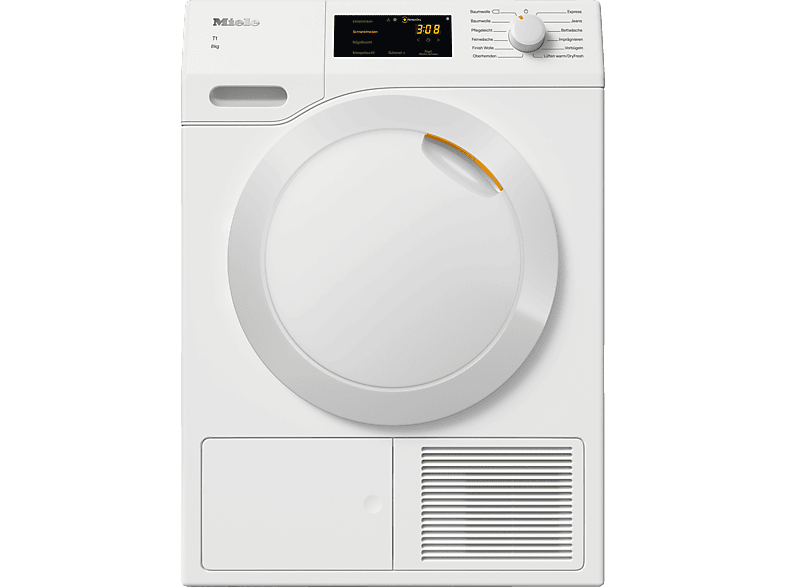 MIELE TCC230W Lotosweiß) kg, Trockner A++, Chrome (8 Edition T1