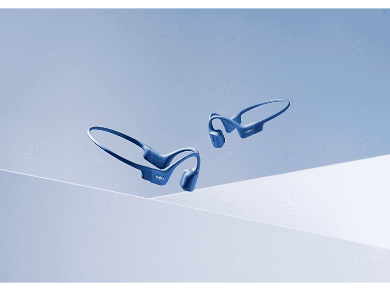 SHOKZ OpenRun Mini, Open-ear Kopfhörer Bluetooth Blau