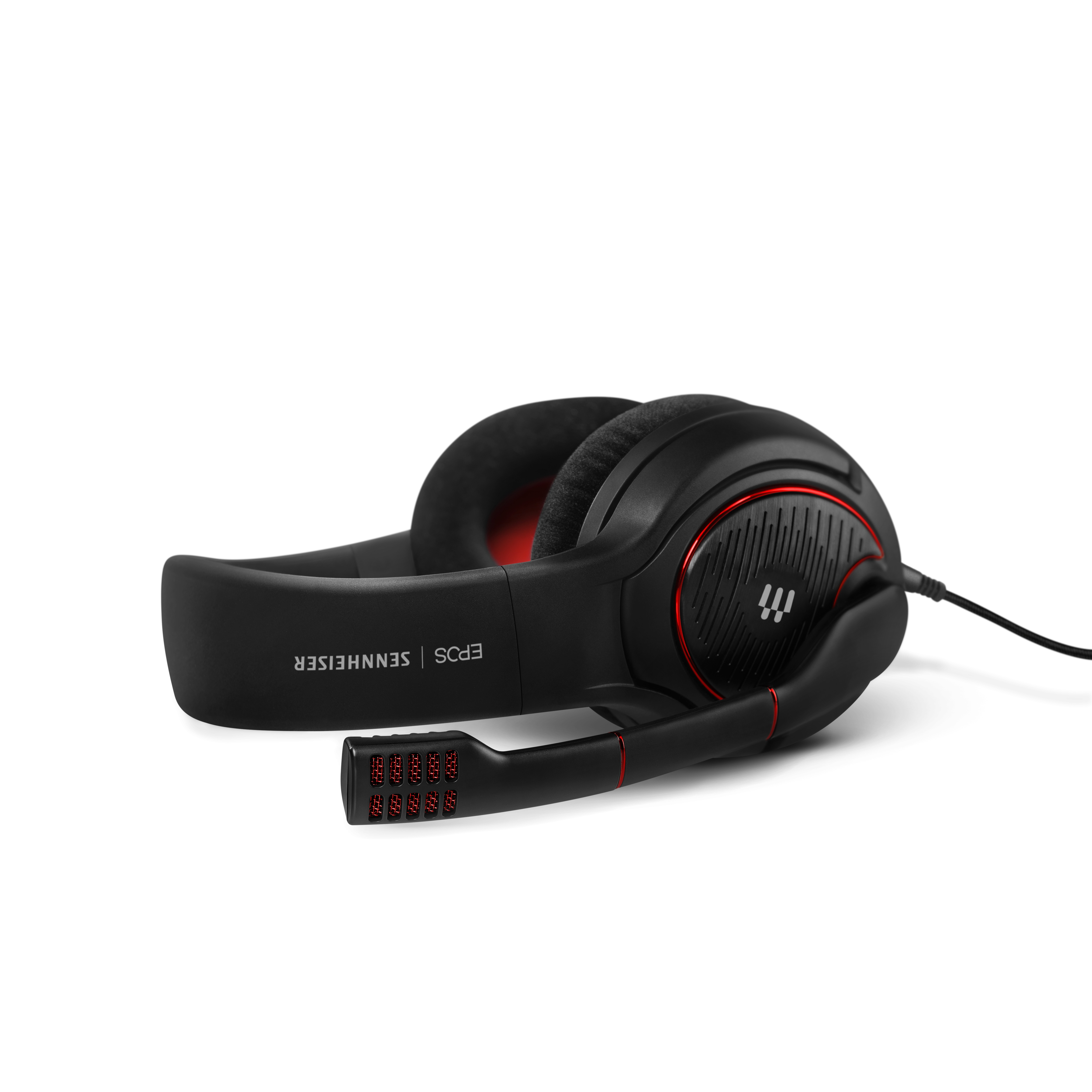 EPOS Gaming Headset Game One, Over-Ear, 3.5mm, Schwarz/Rot