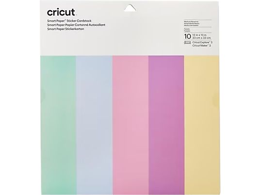 CRICUT Smart Paper Sticker Cardstock - Carta adesiva (Multicolore)