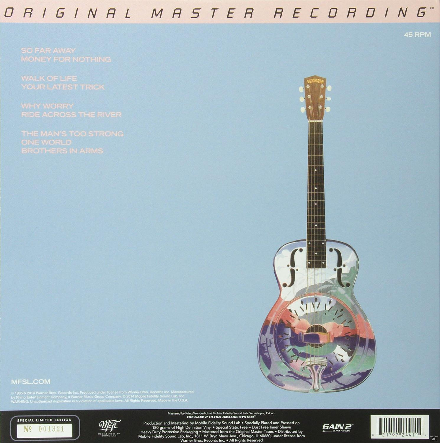 Kék albumborító középen festett akusztikus gitárral, felül az "Original Master Recording" felirattal.