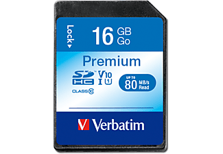 VERBATIM 16GB 80MB/S SDHC Class 10 Full HD Hafıza Kartı