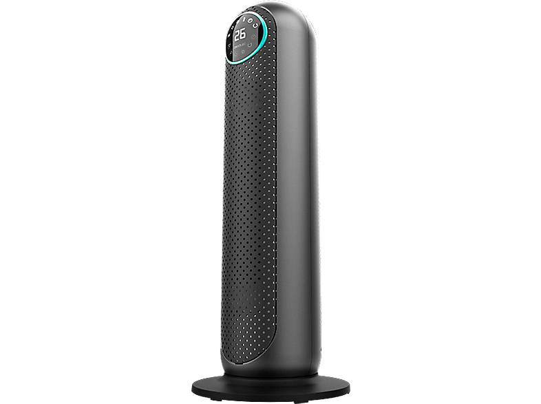 Calefactor cerámico - Cecotec ReadyWarm 10150 Smart Ceramic Pro, 2200 W, Oscilante, 3 Modos, Silencioso, Mando a distancia, Negro